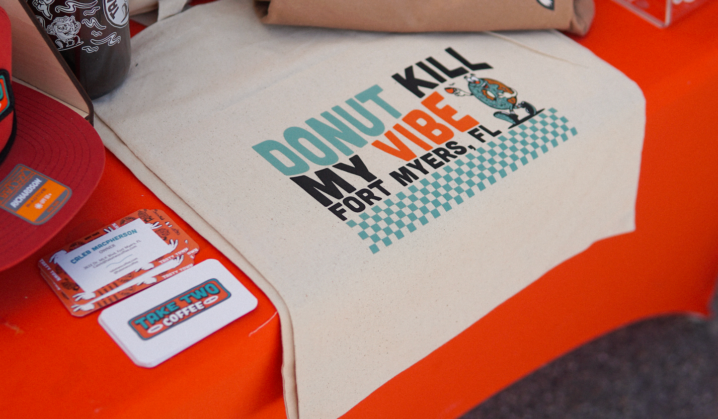 Donut Kill My Vibe Tote